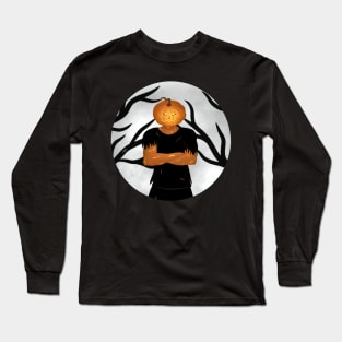 Jack-O-Lantern Long Sleeve T-Shirt